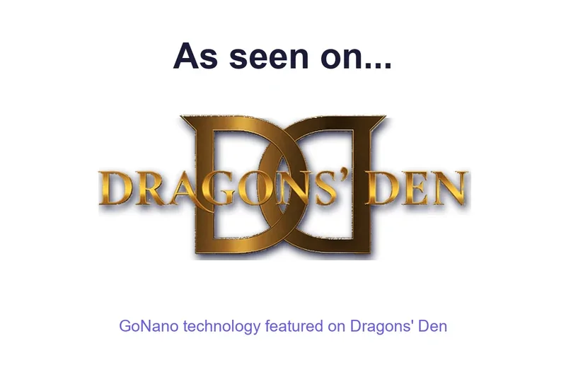 As seen on Dragons' Den